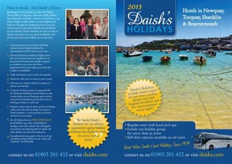 daishs holidays brochure.